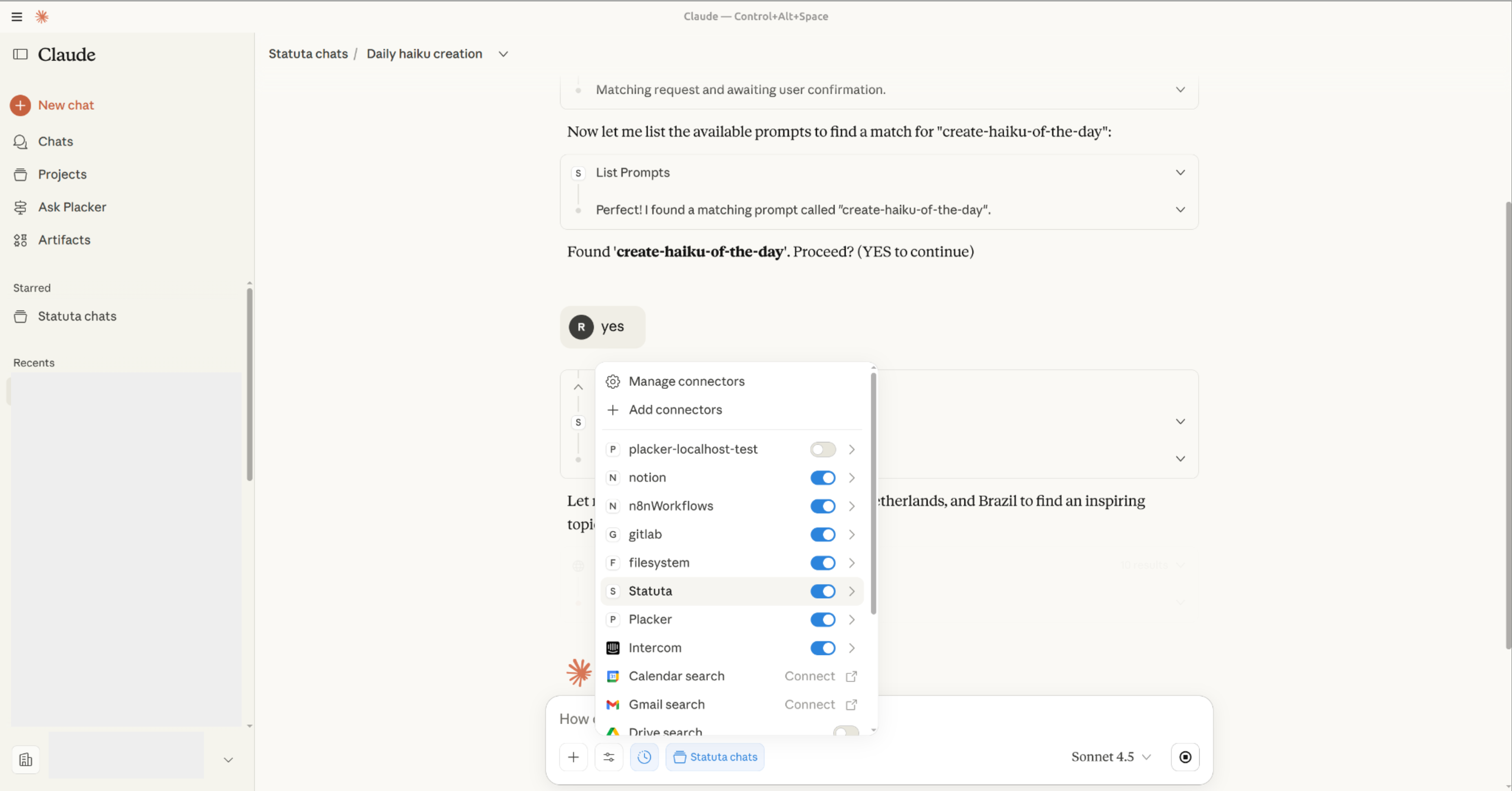 Universal AI Access screenshot